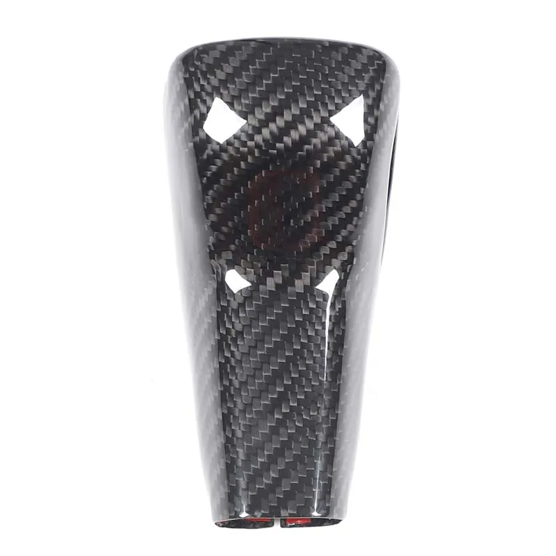 For 2018-2019 Cadillac XT4/2019 CT6 real carbon fiber gear head decorative cover protective cover car interior accessories