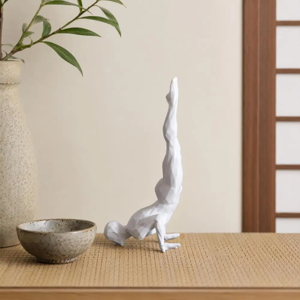 3d Printed Figurine One-piece Molding Sculpture 3d Printed Upside Down Rock Climber Figurine Unique Desktop Art for Climbing