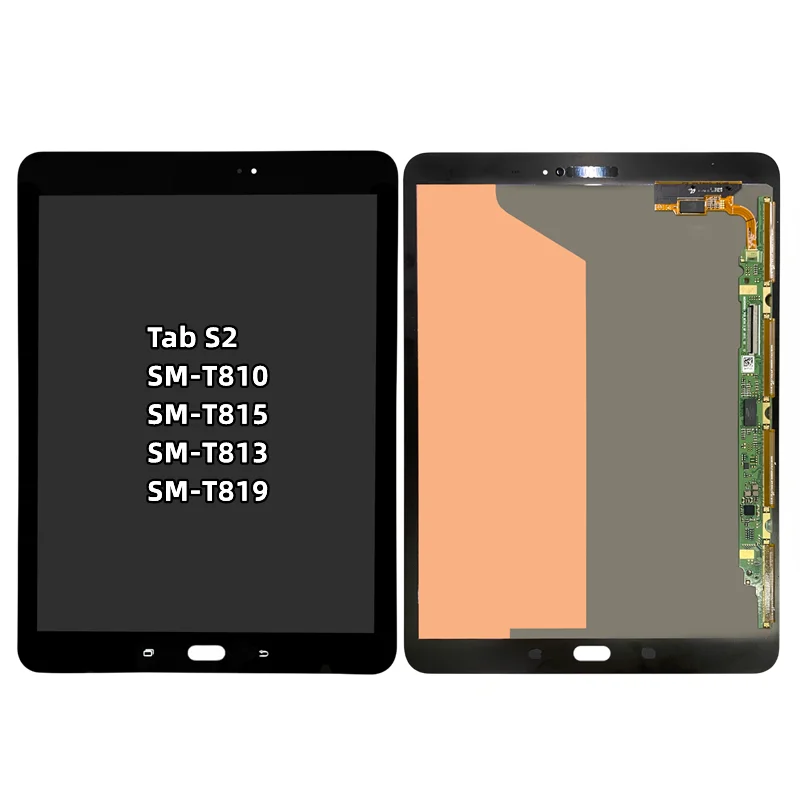 Tablet Display Touch Screen Digitizer Assembly Replacement, Samsung Galaxy Tab S2, SM T810, T815, T813, T819