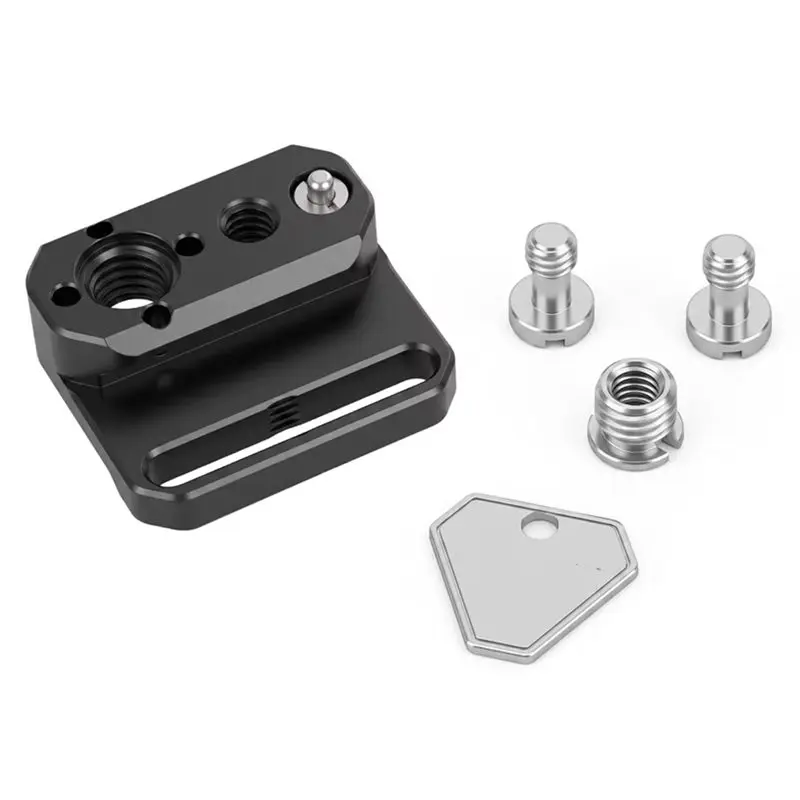 DTB7 Quick Release NATO Rail Plate with Flat-Head Screwdriver, for ARRI Style 3/8