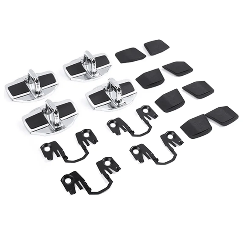 Classy-Car TRD Door Lock Buckle Stabilizer For Lexus Toyota Yaris Land Cruiser Series Eliminate Noise Space Latch Stopper