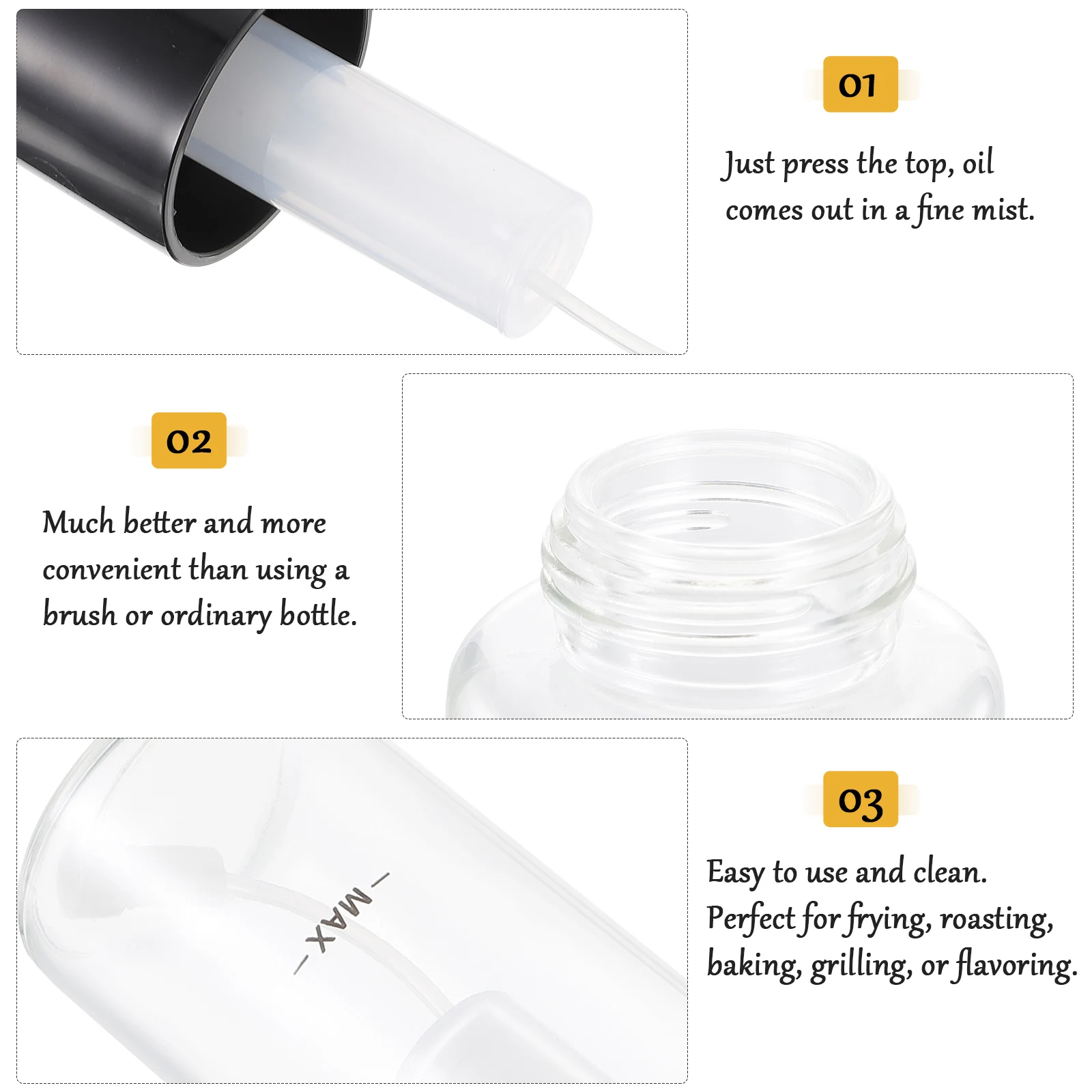 

Oil Spray Pump Bottle Kitchen Accessories Cooking Sprayer For Vinegar Soy Sauce Bbq Mist Dispenser Grilling Baking Tool
