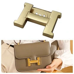 Serrature magnetiche a forma di H per borse da donna Accessori Fai da te o riparazioni Parti di borse fatte a mano Turn Twist Lock Hardware in lega di zinco