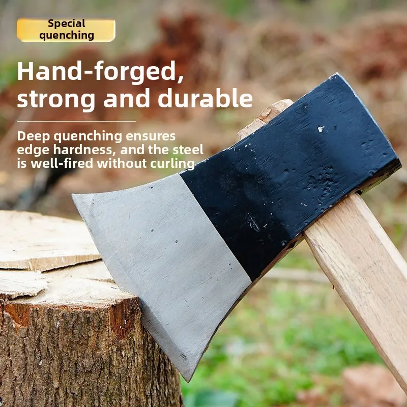 Forged Rail Steel Quenched Durable Steel Cutting Trees Firewood Household Northeast Logging