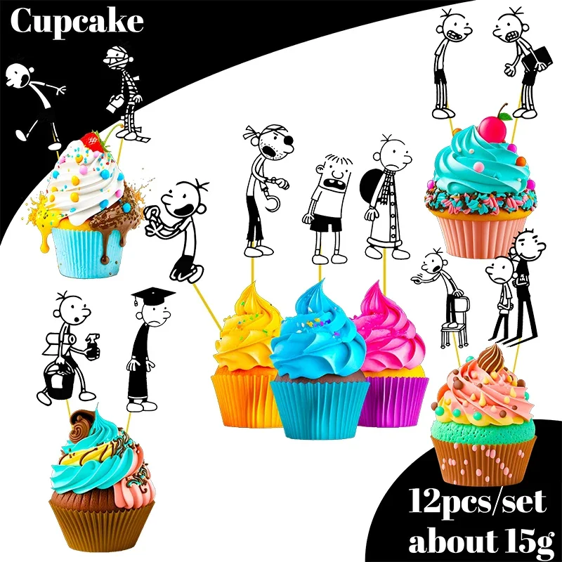 Diary of a Wimpy Kid Theme Birthday Party Disposable Tableware Cold Birthday Party Decorations Party Decoration Baby Shower