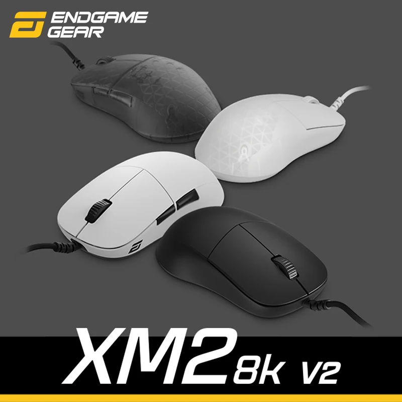

Endgame Gear XM2 8K V2 Mouse Wired Mouse Paw3950 Nordic nRF52840 8000Hz Polling Custome Lightweight Gaming Mice PC Accessories