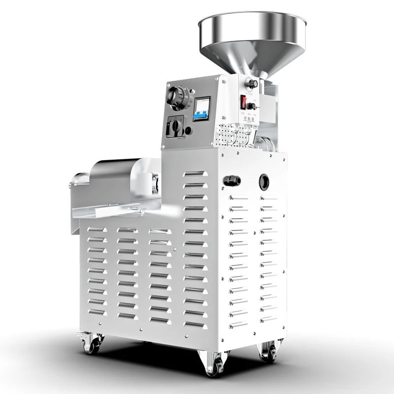 

Reliable Automatic Peanut & Sunflower Oil Press Machine for Small Business Produces Olive & Sesame Oil