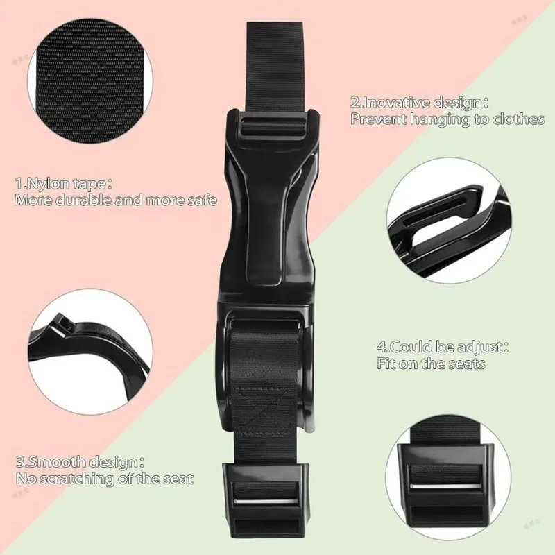 Car Seat Belt for Pregnant Women's Adjuster Comfort Safety for Maternity Moms Belly Pregnancy Seat Belt ABS Poisonless Tasteless