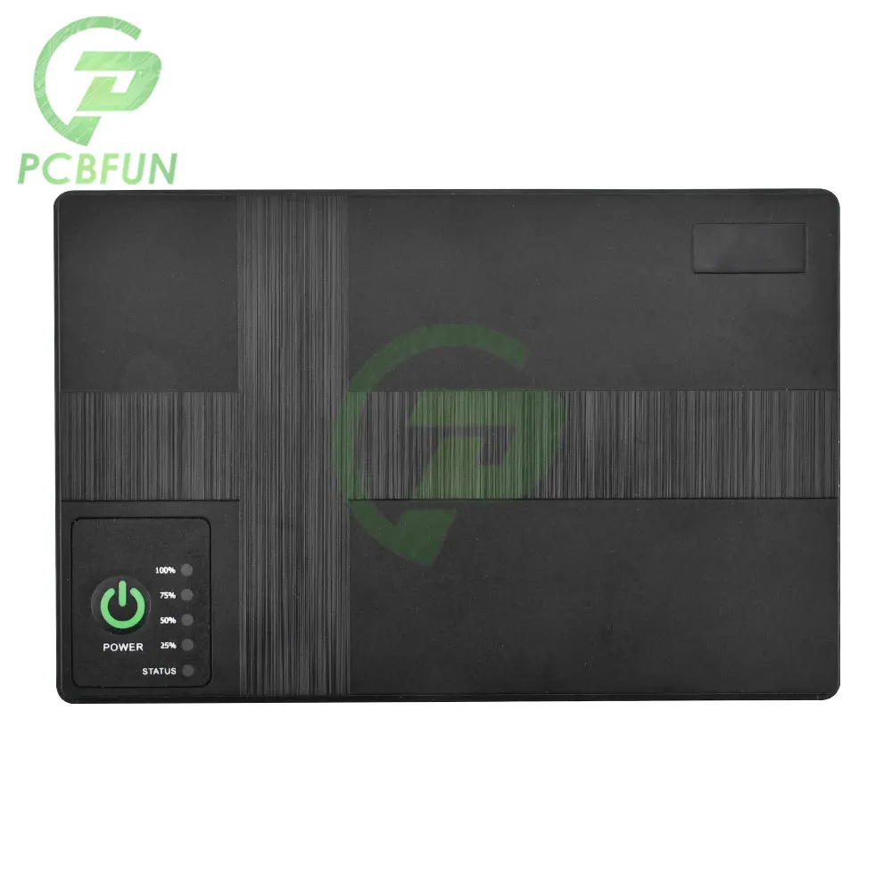 Mini DC UPS Uninterrupted Power Supply 10400mAh Lithium ion Backup Battery with DC 12V/9V/5V Output for Wireless Router