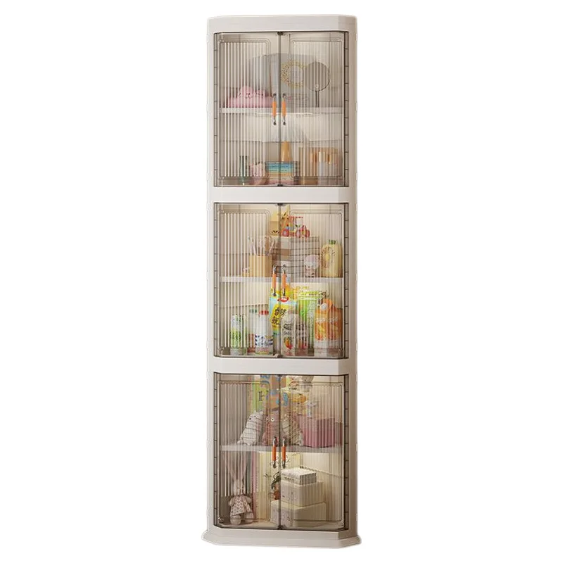 

Household rack Floor-to-ceiling Living room corner cabinet Bedroom narrow vertical