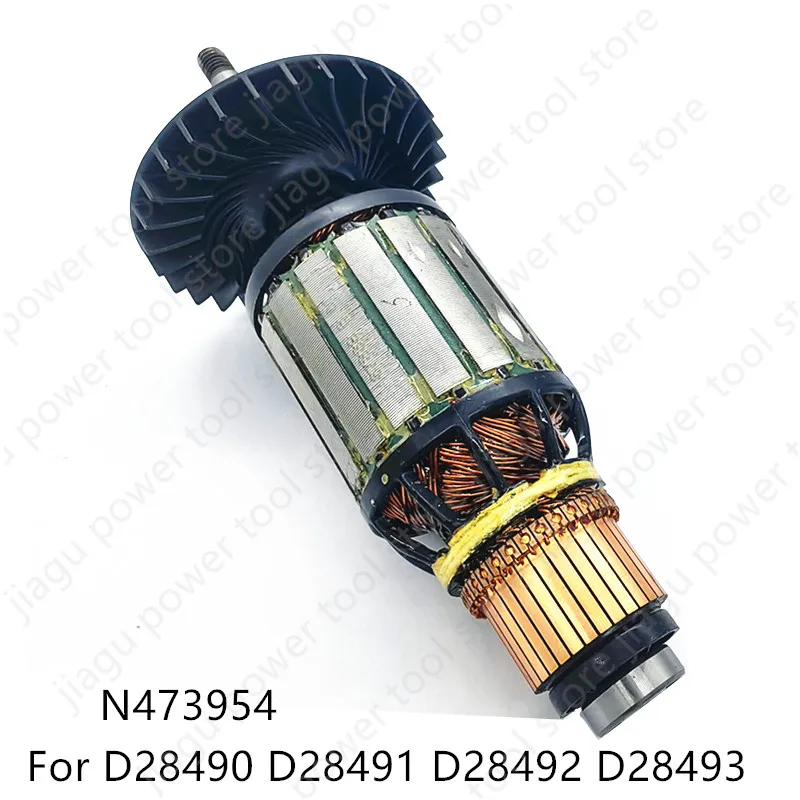 

Original AC 220-240 Armature Rotor Replace For DeWALT 180MM D28490 D28491 D28492 D28493 N473954