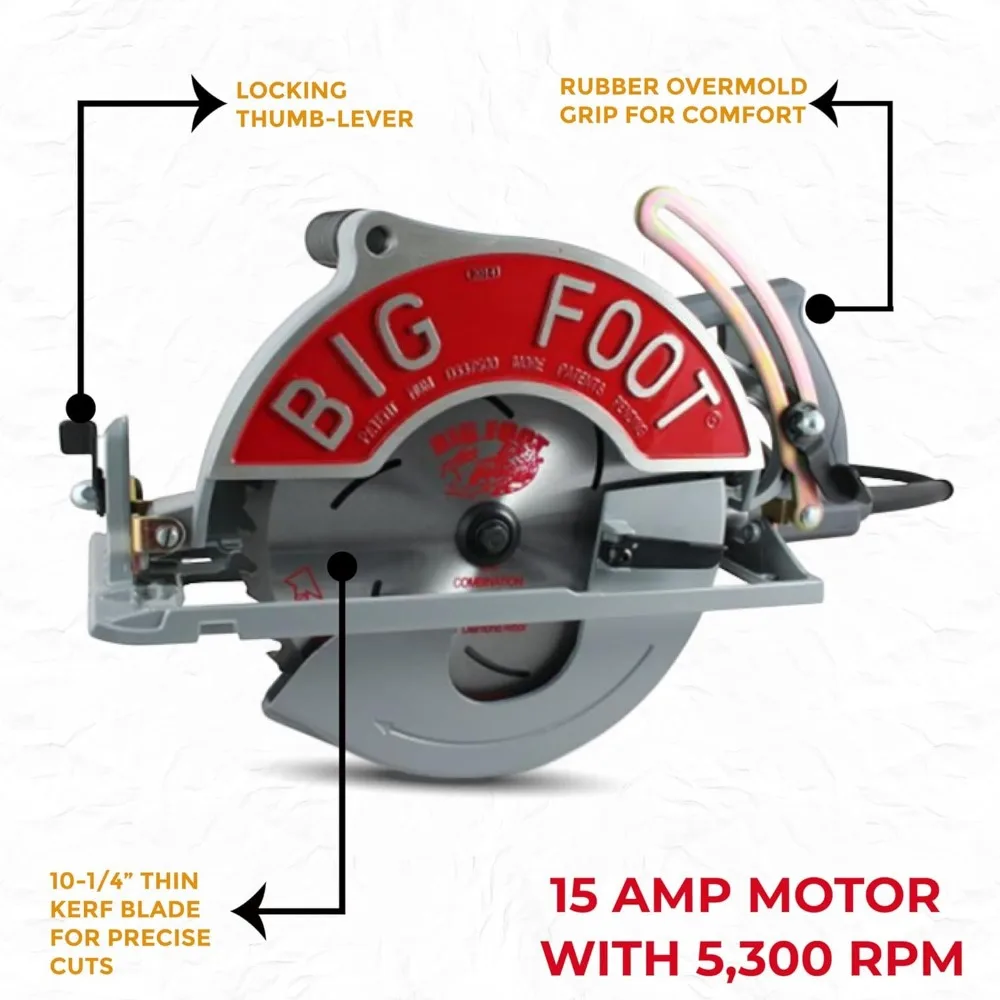 Wormdrive Magnesium Circular Saw