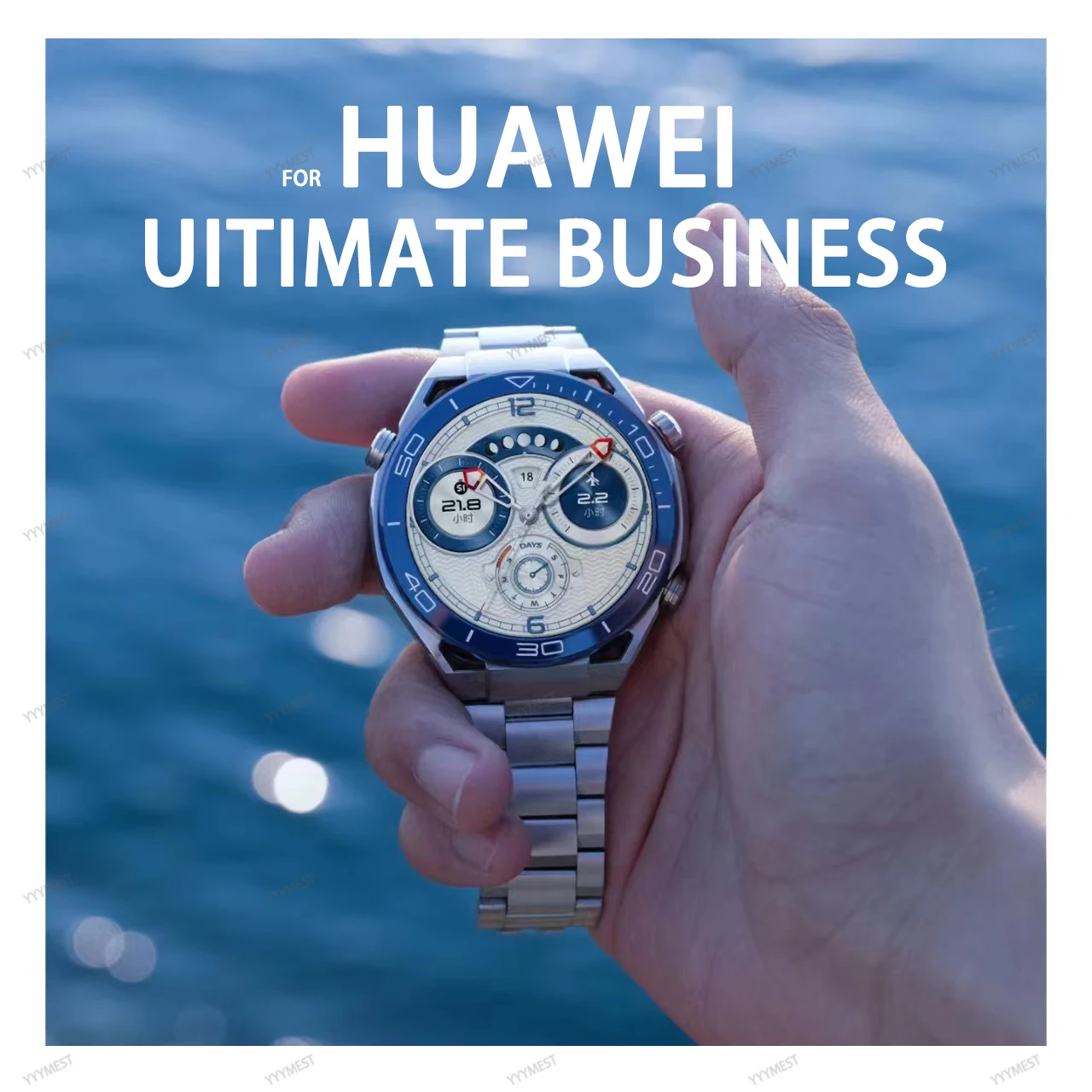 

For HuaWei Ultimate Business Smart Watch 1.5" Compass NFC Business Smartwatch Men Sport Watch Health Management For Android IOS