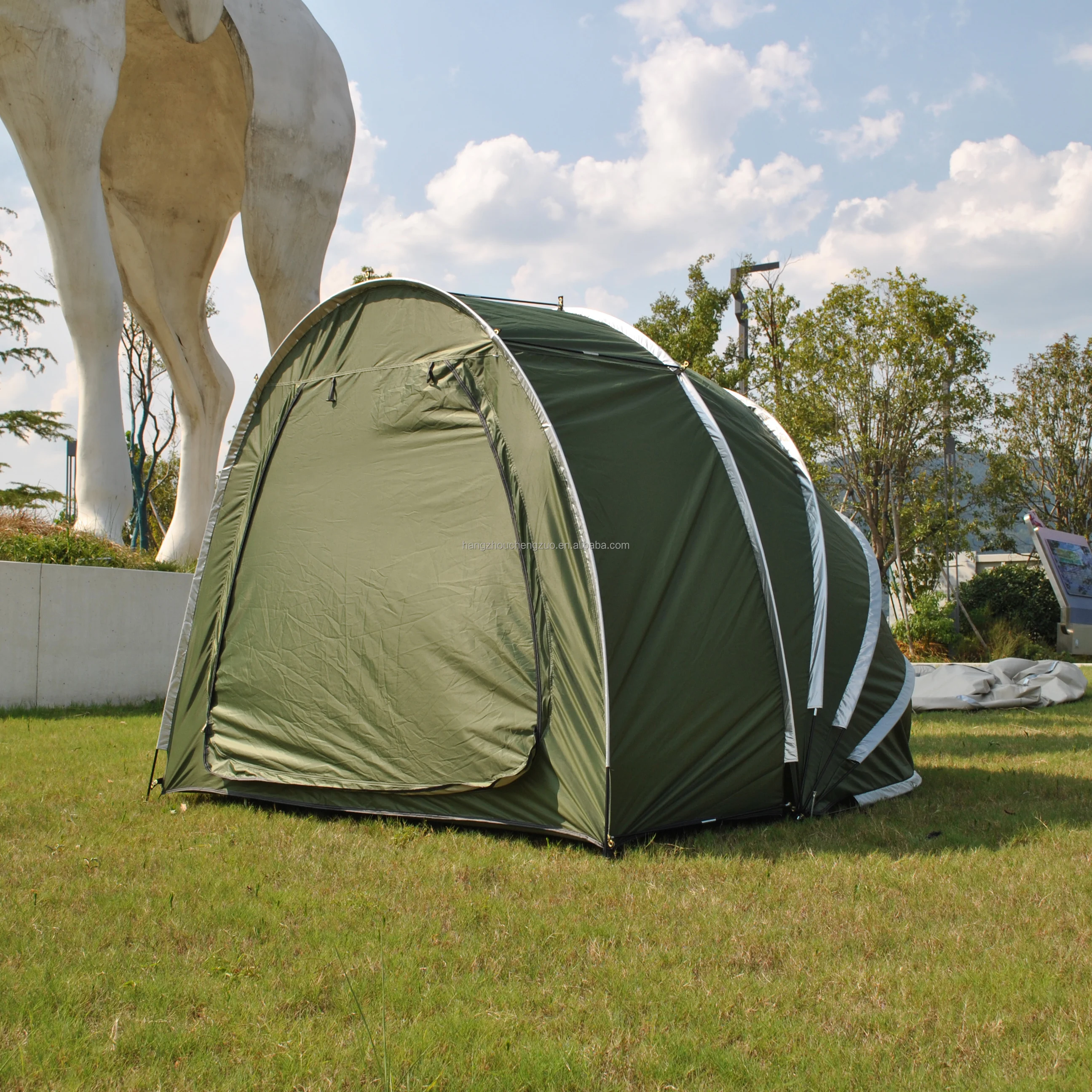 

CZX-528 2-room 4~ 5 bicycle tent bicycle storage shed cover, tool tent, motorcycle tent, 2-room independent bicycle tent mobile