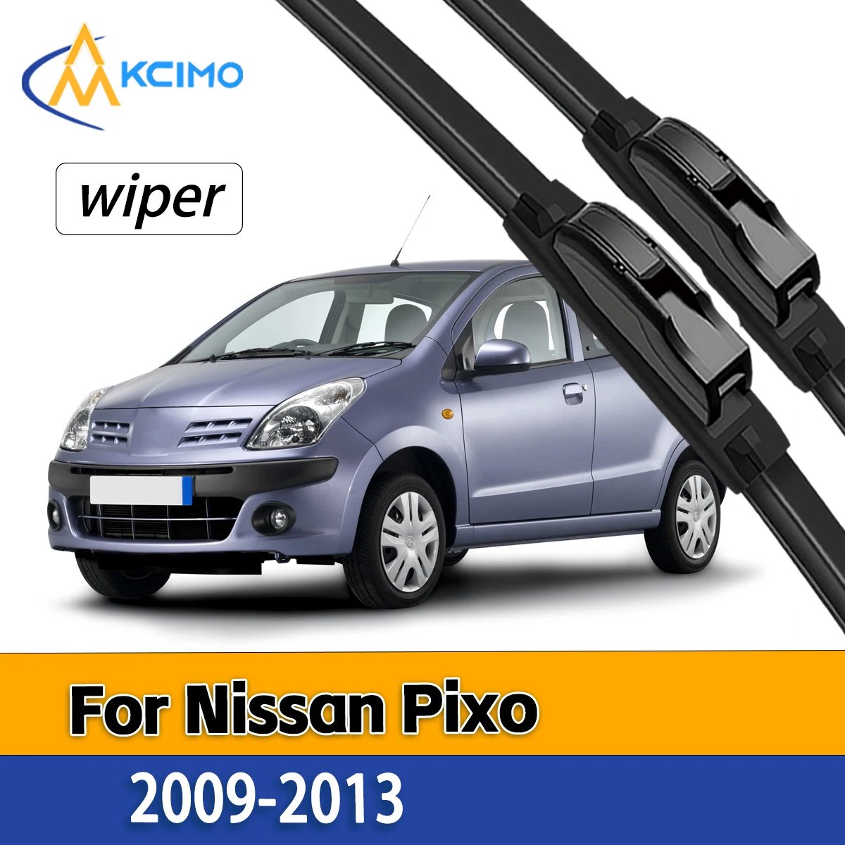 

Vehicle Front Wiper Blades For Nissan Pixo Suzuki Alto 800 2009-2013 Windshield Accessories