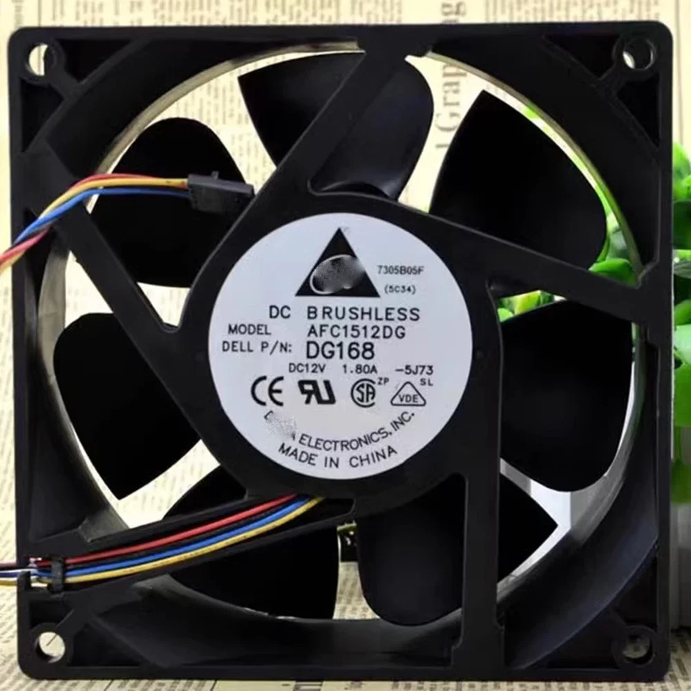 

for delta AFC1512DG 15050 15cm 150mm 150*150*50MM DC 12v 1.80a fan For 490/690 P/N:PG168 server inverter cooling fans