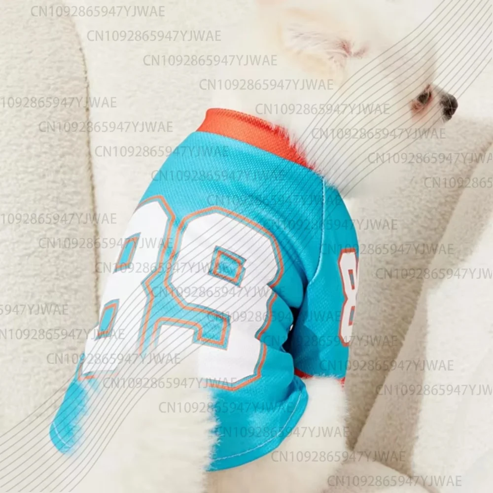 Argentina No.1 Mesh Dog Clothes Schnauzer Teddy Sport, Large Dog Jersey Basketball Clothing, Puppy T-Shirts, Pet Cat Shirts view 3