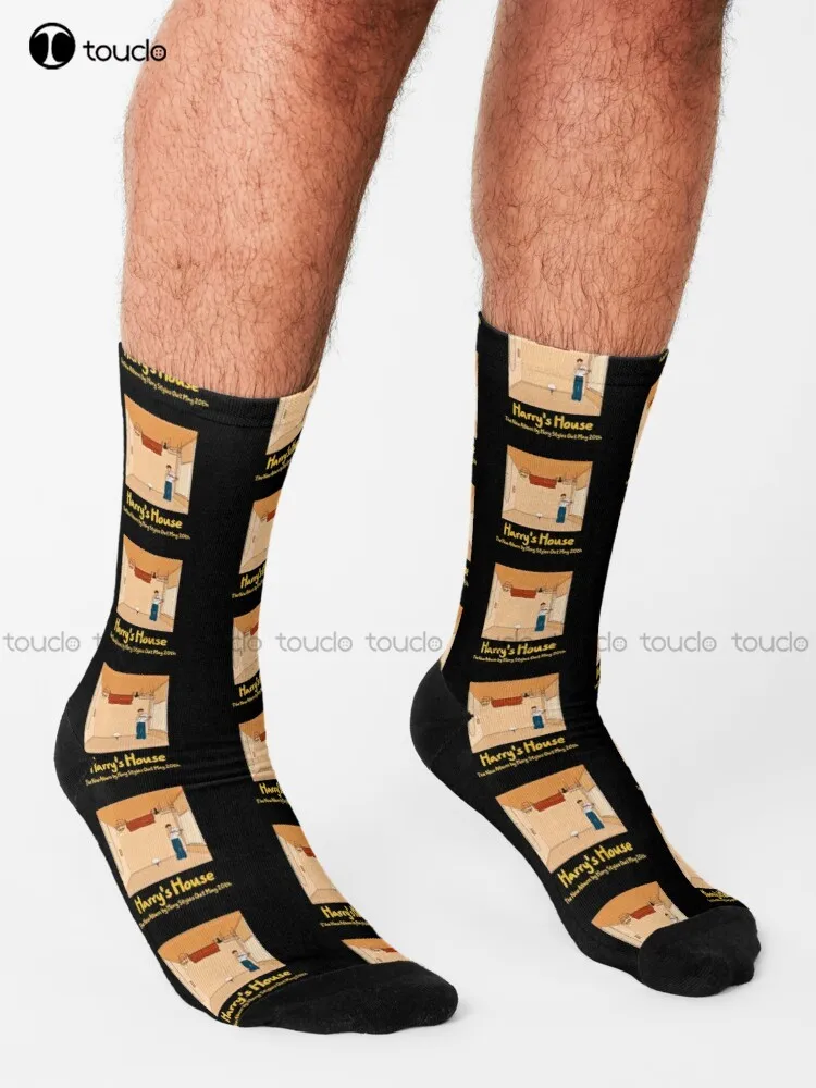 Harrys House Socks Boot Socks Personalized Custom Unisex Adult Teen Youth Socks Design Cute Socks Unisex Adult Colorful Girls