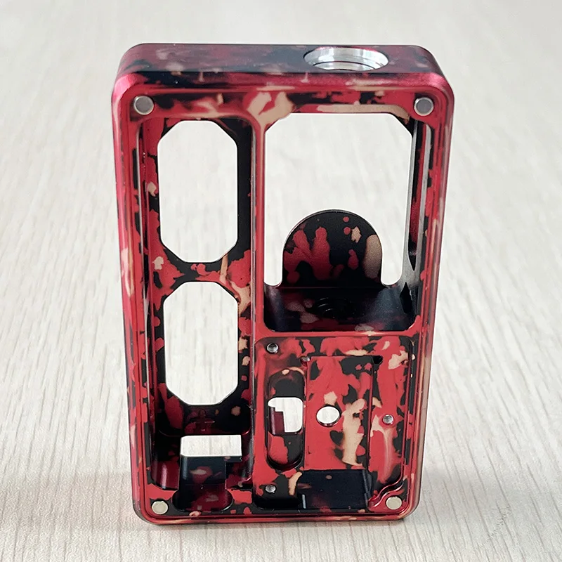 Replacement aluminum alloy frame for SXK BB Billet Box Middle Mission XV Square Button Switch with camouflage Inkjet Proces DNA