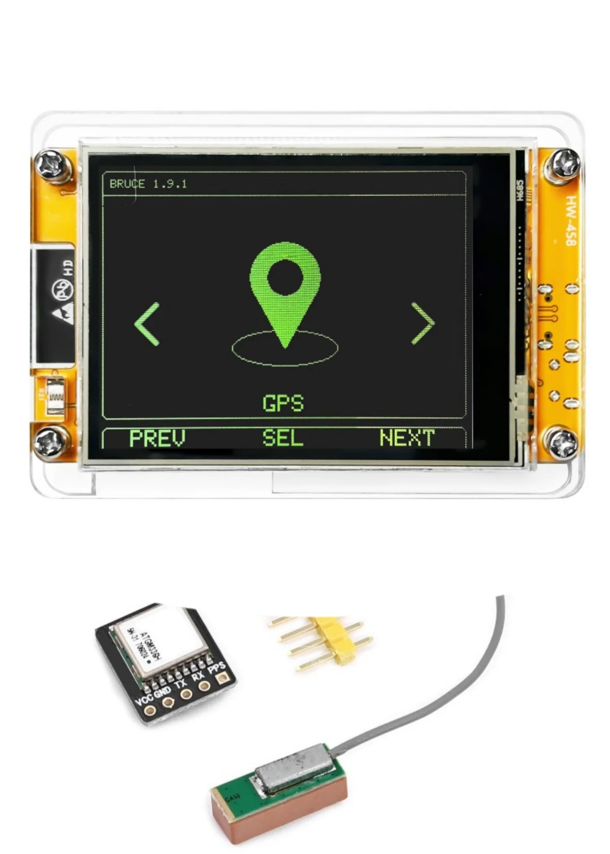 ESP32 Bruce CYD 2432S028 Wi-Fi Bluetooth NFC PN532 GNSS ATGM336H en defensieve tools zorgen voor een veilig en betrouwbaar draadloos netwerk.