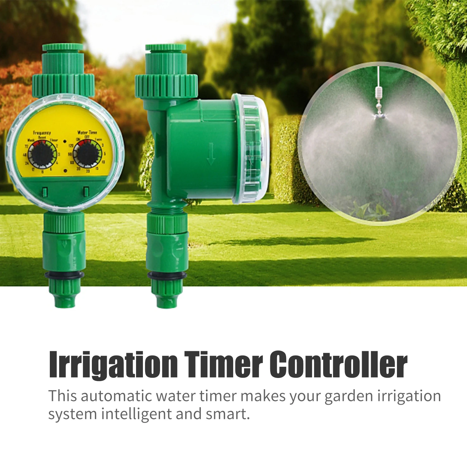 Irrigation Water Timer Controller Garden Electronic Programmable Automatic Watering Timer Waterproof Water Faucet To Hose Timer