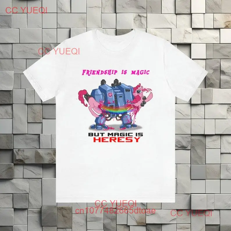 L'amitié est magique mais HÉRESIE Jersey T Shirt manches longues ou courtes