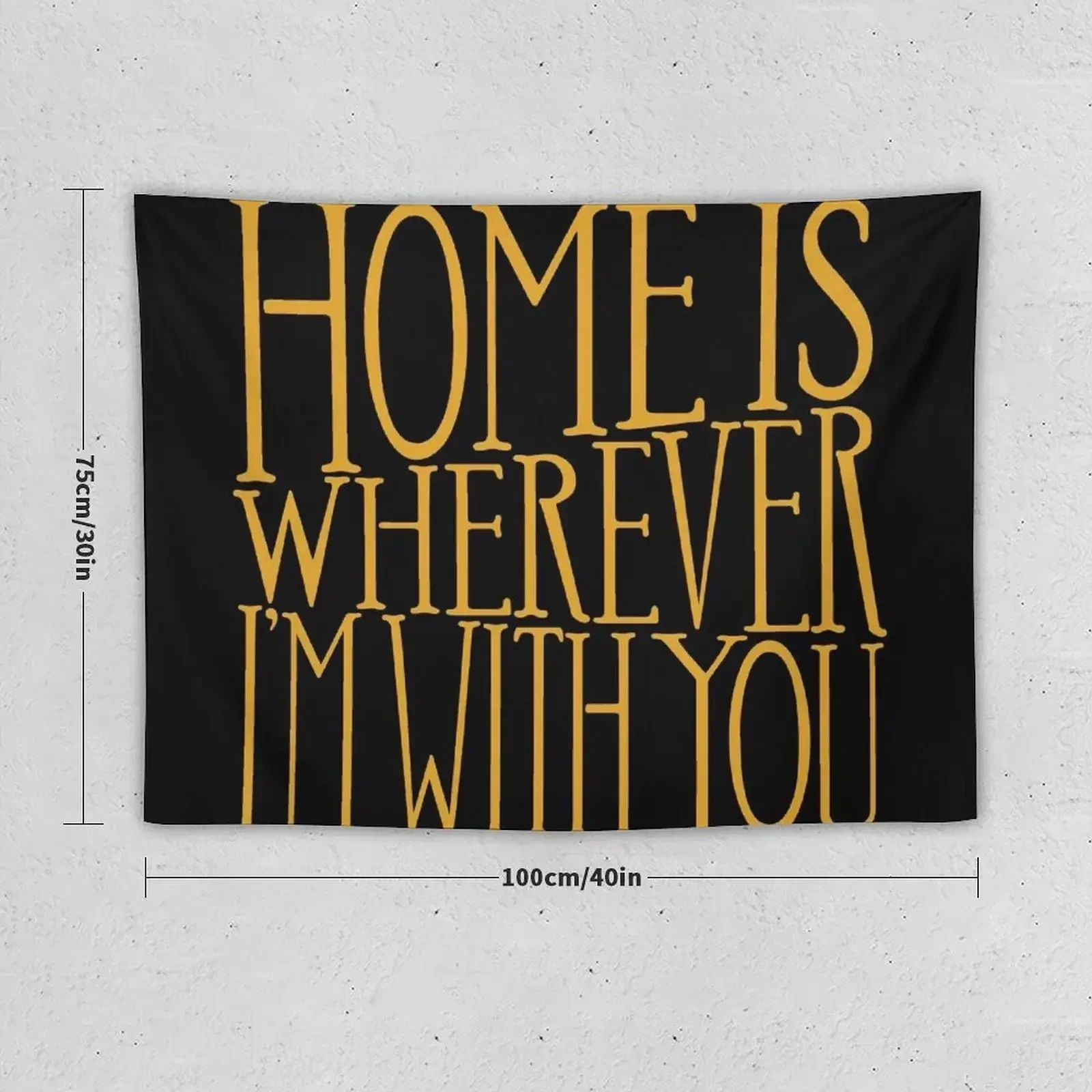 Home is Wherever I'm With You - Home - Edward Sharpe and the Magnetic Zeros Tapestry Room Decoration Accessories Tapestry