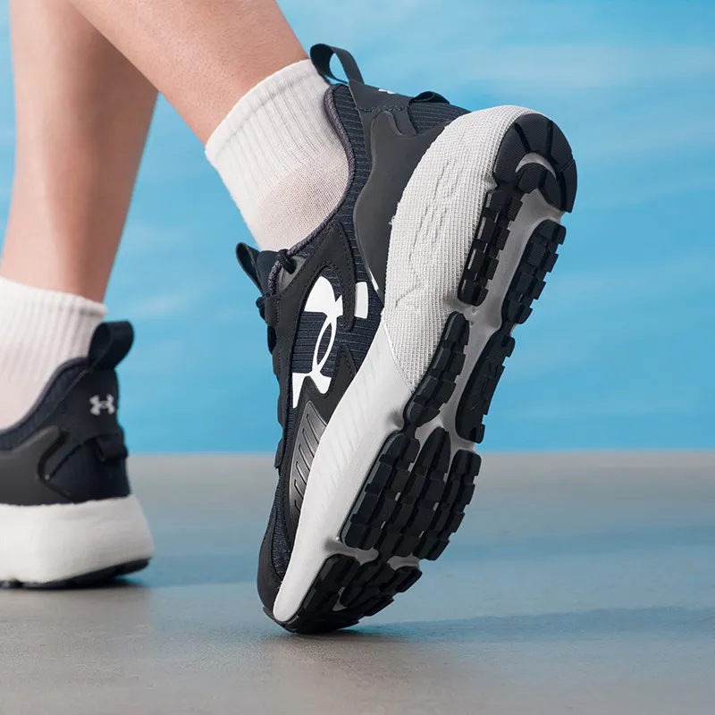 Under Armour Men Casual Shoes 3026629-004 UA HOVR Cushion Sneakers Breathable Mesh Training Walking Shoes