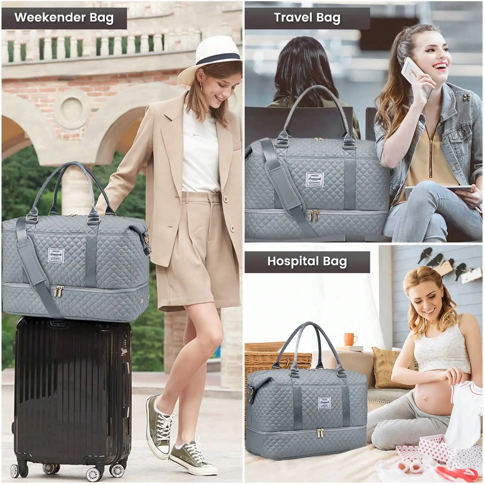Travel Weekender Duffle Bag 6