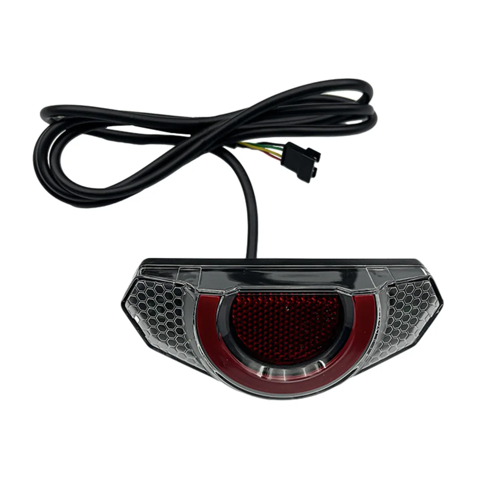 

Cycling Black Tail Light Turn Signal Motor Bicycle Scooter Shockproof 5PIn Install Easily Release Quickly Road Bike