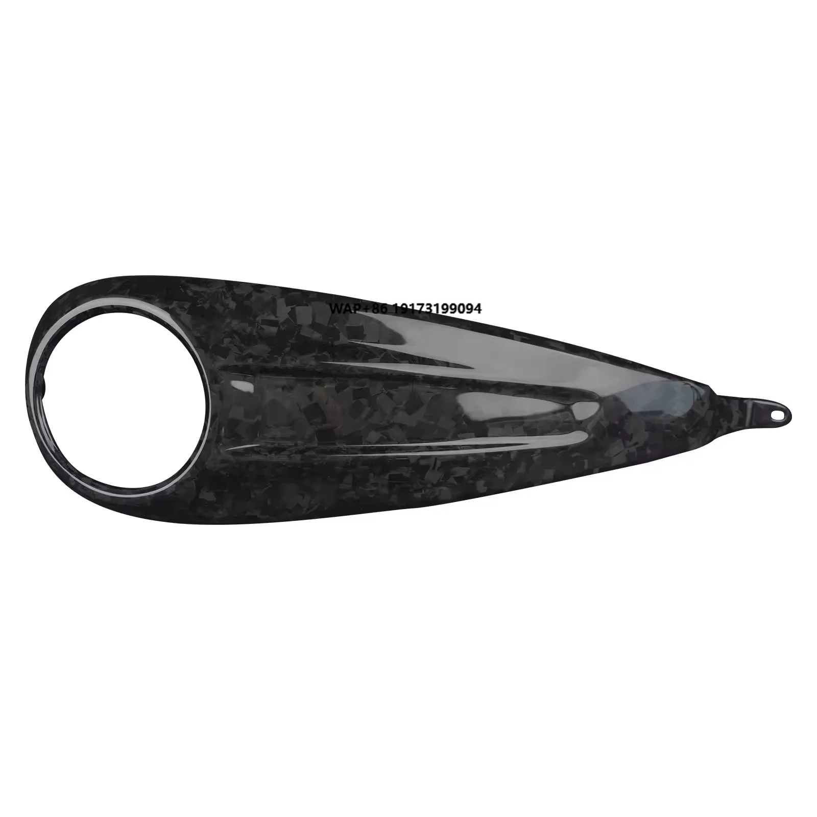 

Forged Carbon Fiber Fuel Gauge Mailbox Trim Glossy for 2023-2025 CVO Street Glide (FLHXSE) CVO Road Glide (FLTRXSE)