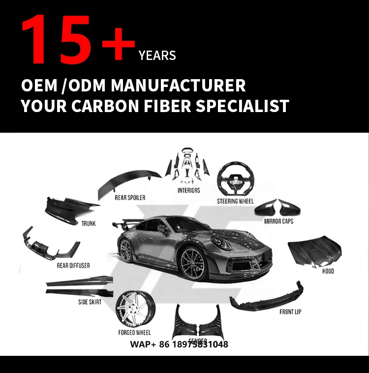 Luxury Carbon Fiber Interior Upgrade Kit for for AMG GT 2012-2022 High Quality Car Interior Protection