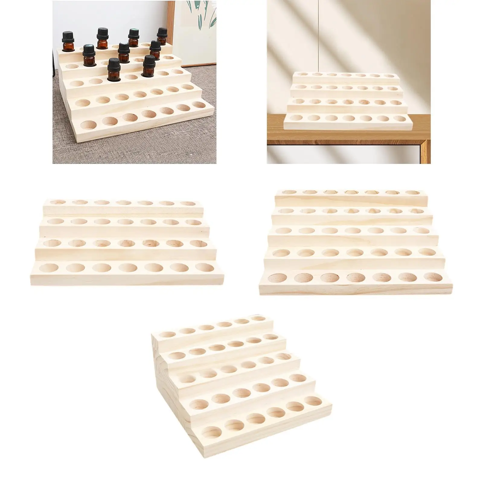 

Деревянная подставка для демонстрации эфирных масел Подставка для демонстрации эфирных масел Настольный контейнер для