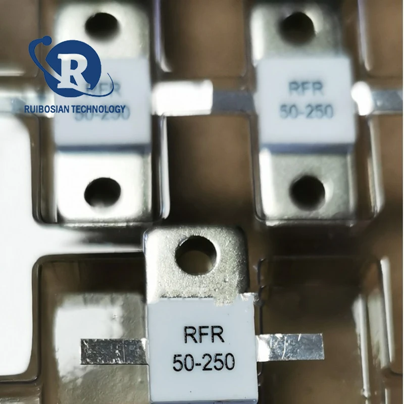 

1PCS RFR50-250 brand new original RF resistor High frequency resistor RFR 50-250 250 250 W 50 Ohms 250W 50R DC-3GHz