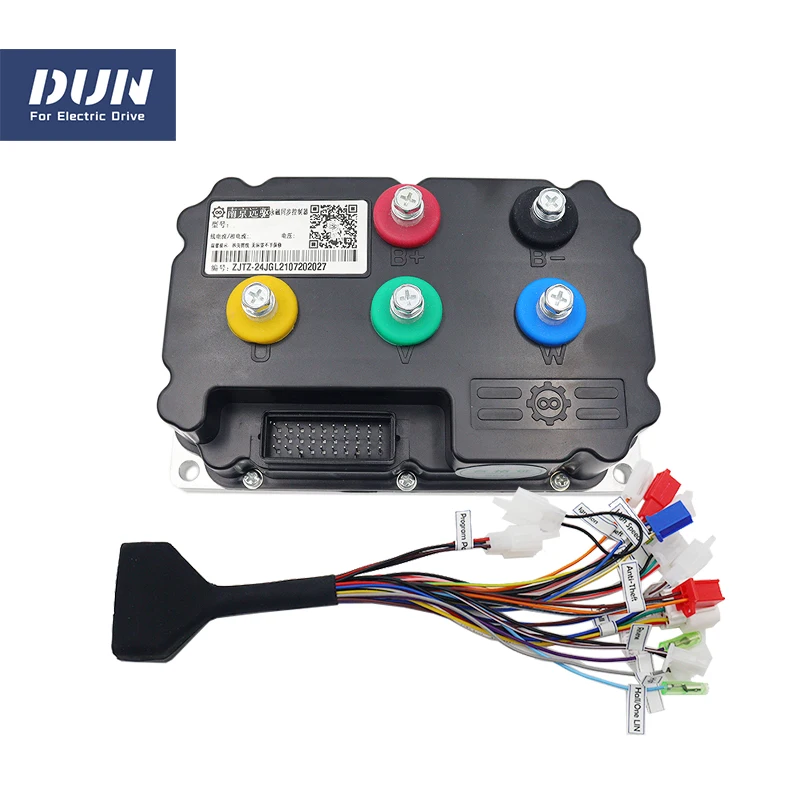 QS138 3KW V3 70H 72V 100KMH PMSM محرك متوسط المحرك مع FarDriver ND72360، شاشة DKD، T08 خنق للدراجة النارية الكهربائية