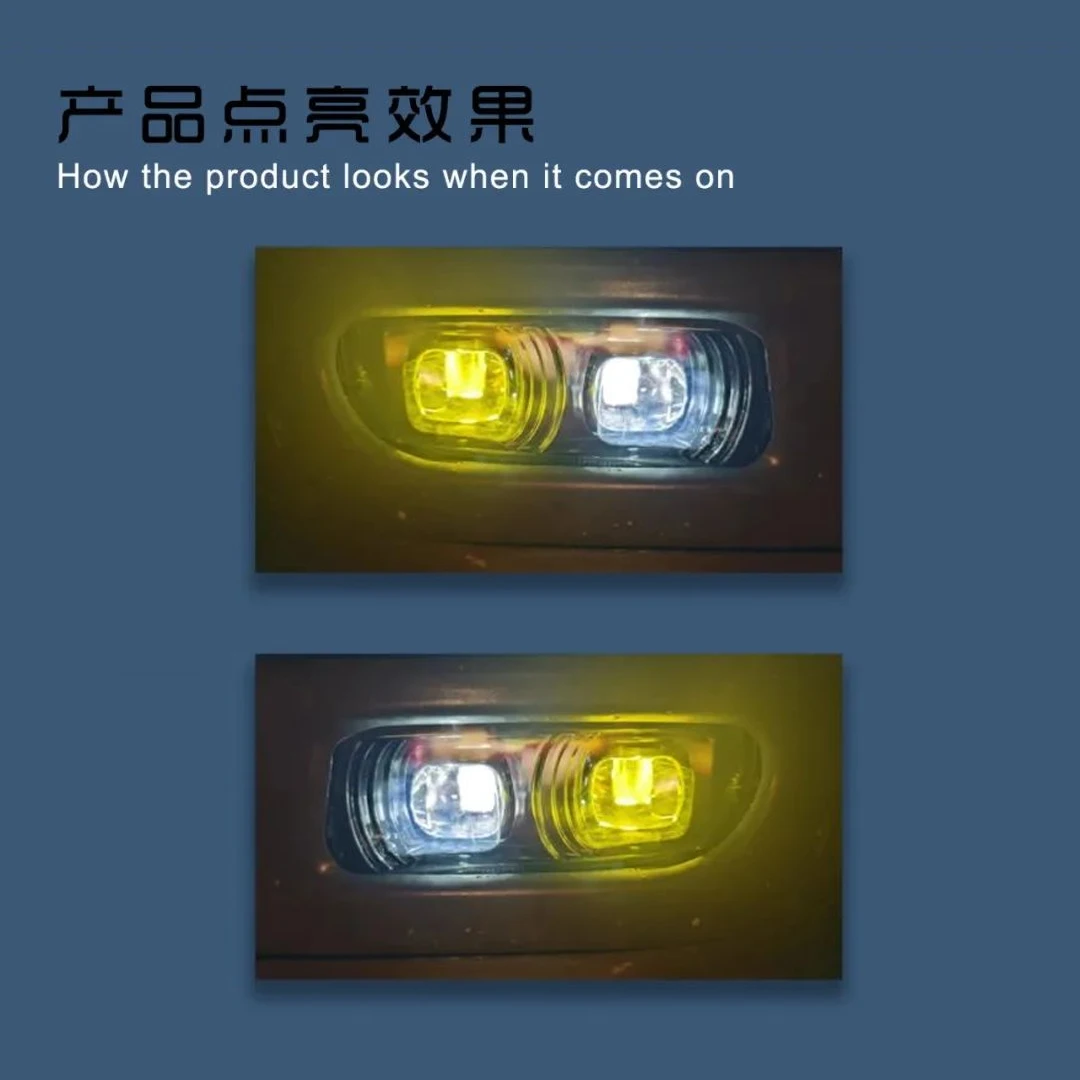 2 PCS ONE PAIR LED FOG LAMP FOR MERCEDES ACTROS MP3 FRONT LED FOG LIGHT RIGHT AND LEFT (PAIR)