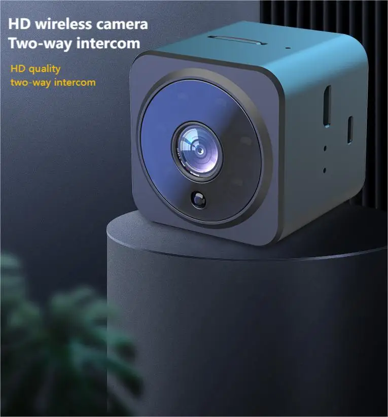 

AS02 HD 1080p camera smart security monitoring two-way intercom small camera automatic night vision camera