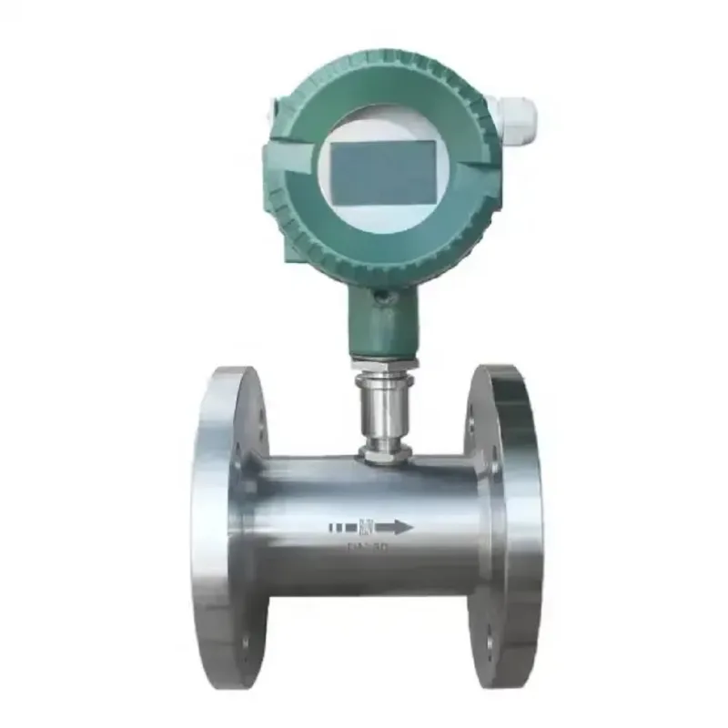 

China Manufacturer Custom Superior Quality High Precision 1.0% / 0.5% / 0.2% Lcd Digital Waterelectronic Turbine Flow Meter