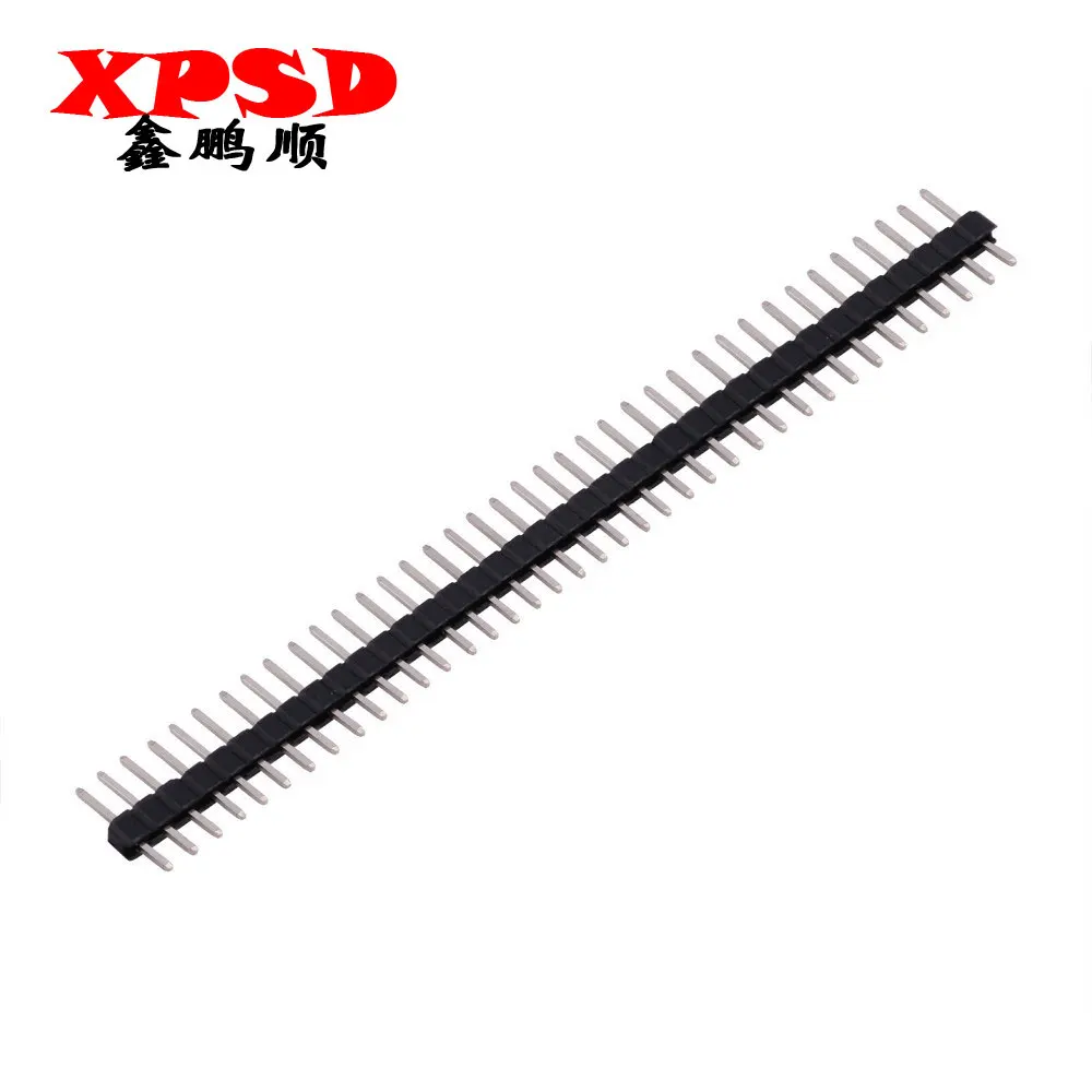 10PCS 40 Pin 1x40 Single Row Male 2.54 Breakable Pin Header Connector Strip For Arduino Diy Kit