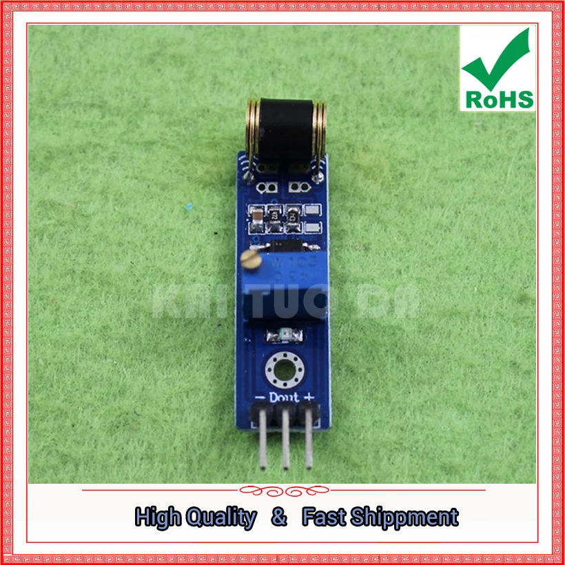 801S Vibration Sensor Vibration Model Analog Output Sensitivity Adjustable Module Board (D1B6)