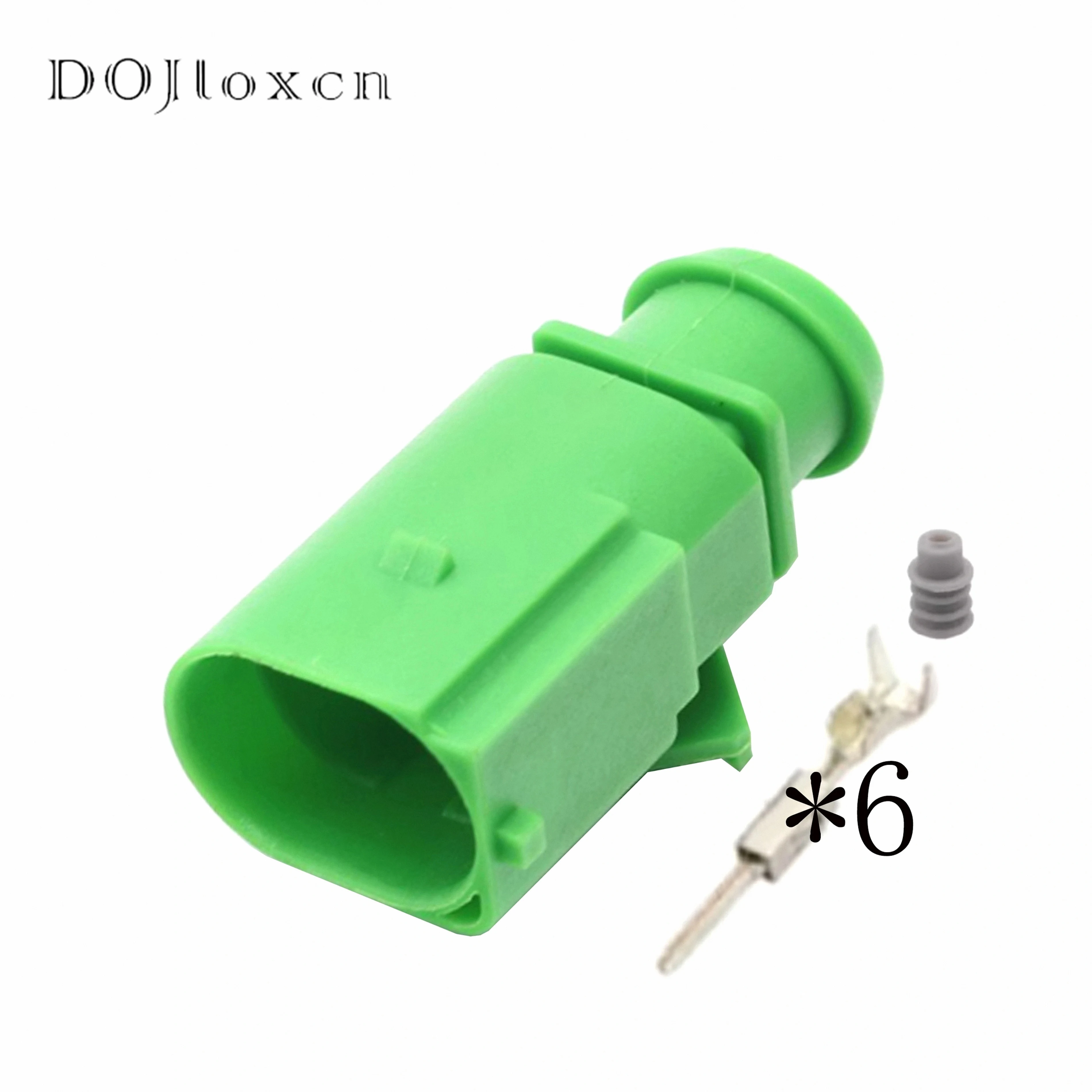 1/5/10/20/50 مجموعات 6 دبوس 4H 0973713 C السيارات ذكر أنثى موصل مقاوم للماء الضوء الخلفي الذيل مصباح التوصيل 4G 0973813 ج ل A4L B8 B9 A5 #2