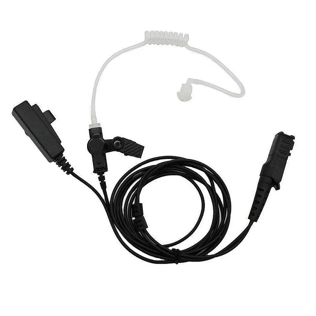 Security Air Acoustic Tube Earpiece Headset PTT for Motorola TETRA MTP3550 MTP3100 MTP3200 MTP3250 MTP3500 Two Way Radio