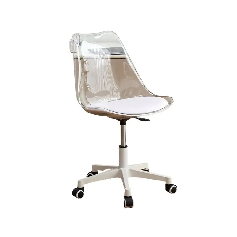 Comfortable Transparent Chair Nordic Office Chairs Ergonomic Mobile Design Swive Office Chairs Silla Escritorio Furniture SY50OC