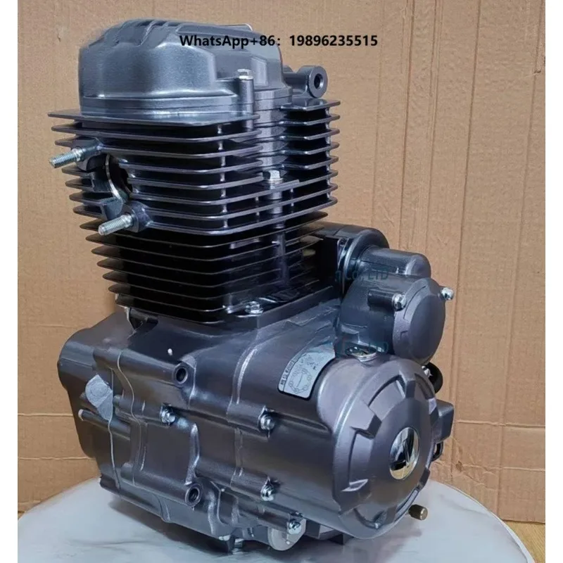 CQHZJ CG150 150CC High Quality 4-Stroke Motorcycle Engine Assembly CDI Ignition with Electric Start and Kick