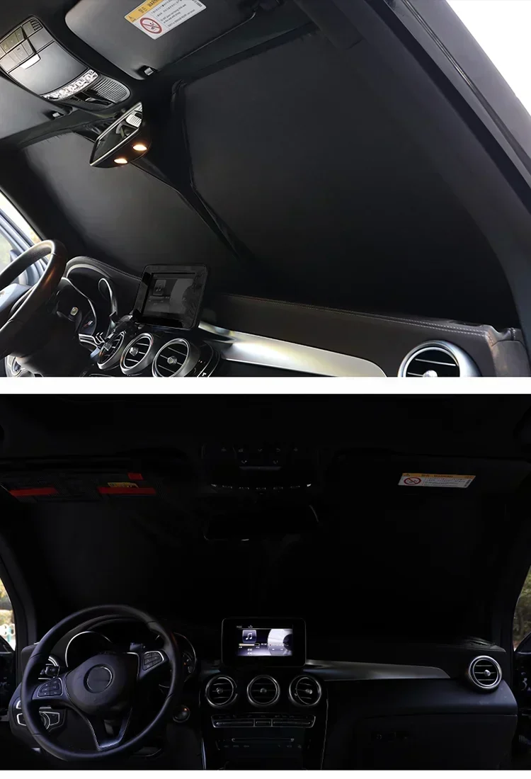 Custom Car Window Sunshade For BMW X1 F48 2015 - 2022 Full Cover Privacy Blind Curtain Front Windshield 2016 2017 2018 2020 2021