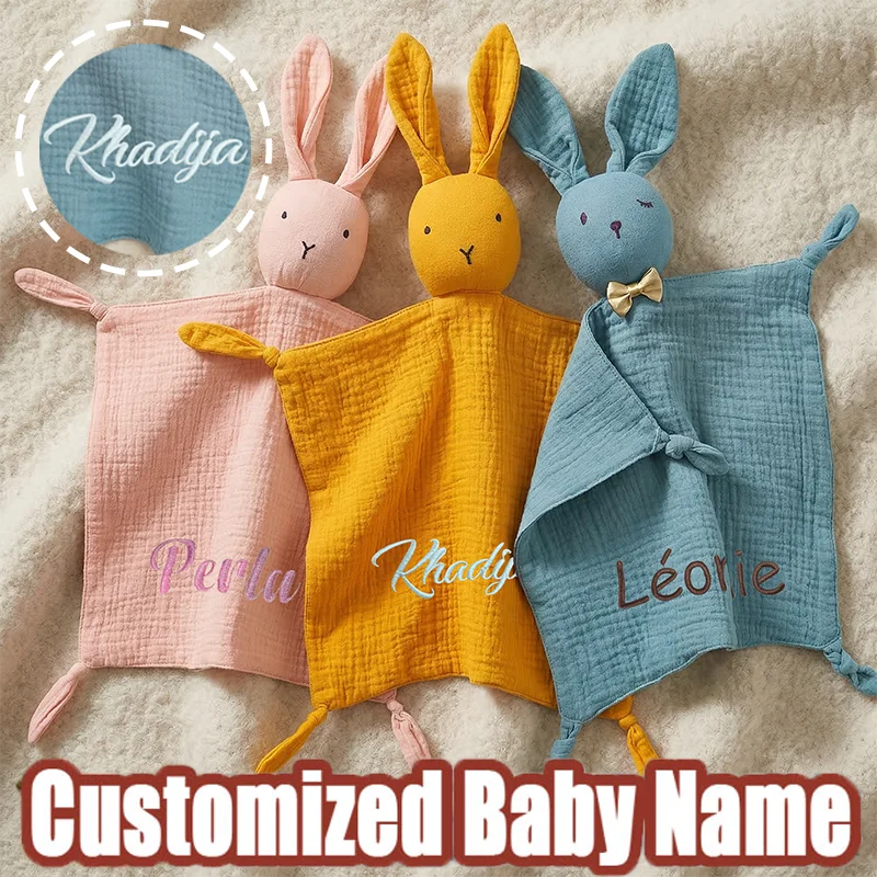 

Персонализированное вышитое одеяло-плед для новорожденных с монограммой, подарок для девочки, подарок на выписку, мягкое одеяло для младенцев