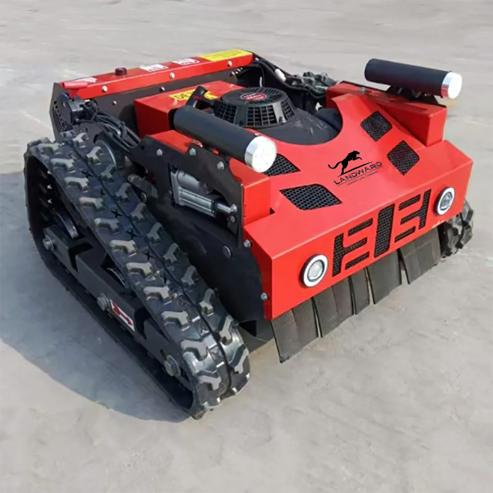 

LANDWARD Fully Automatic Crawler Grass Cutter Small Remote Control Weeder High Quality Home Mini Lawn Mowing Robot Customized