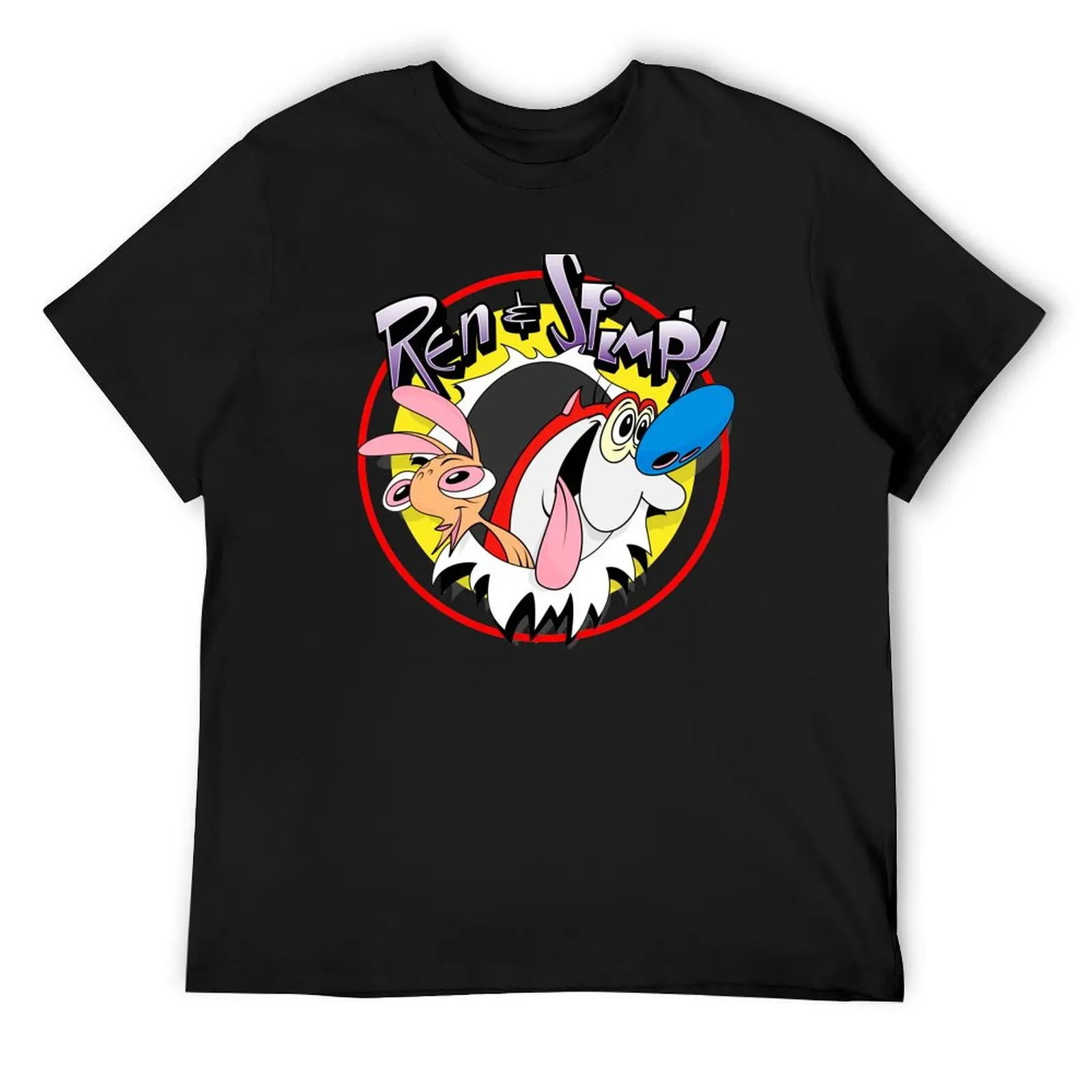 

Ren & Stimpy T-Shirt anime figures gifts for boyfriend designer shirts cheap stuff heavyweight t shirts for men