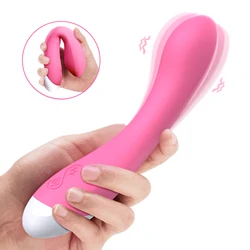 Vibrator Women Sex Toys Soft Dildo Vibrator 12 Modes Powerful G-spot Vibrators Vagina Massager Female Masturbation Adult Goods