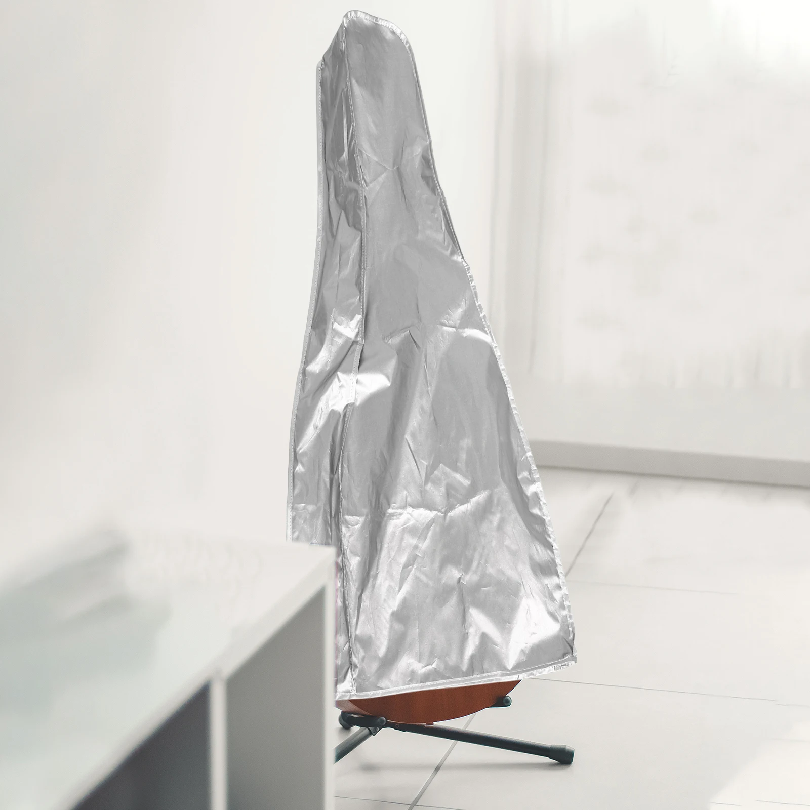 

Guitar Protective Cover 41 Inch Silver Coated Bag Humidity Control Dustproof Moistureproof Storage Gig Acoustic Electric Bass